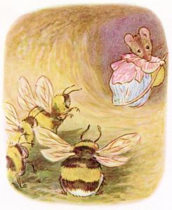  Beatrix Potter's illustration of Babbity Bumble in The Tale of Mrs Tittlemouse, 1910